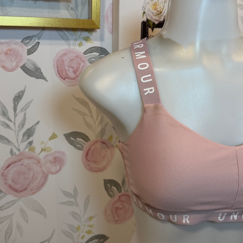 Under Armour Women's Blush Sports Bra - Picture 2 of 3